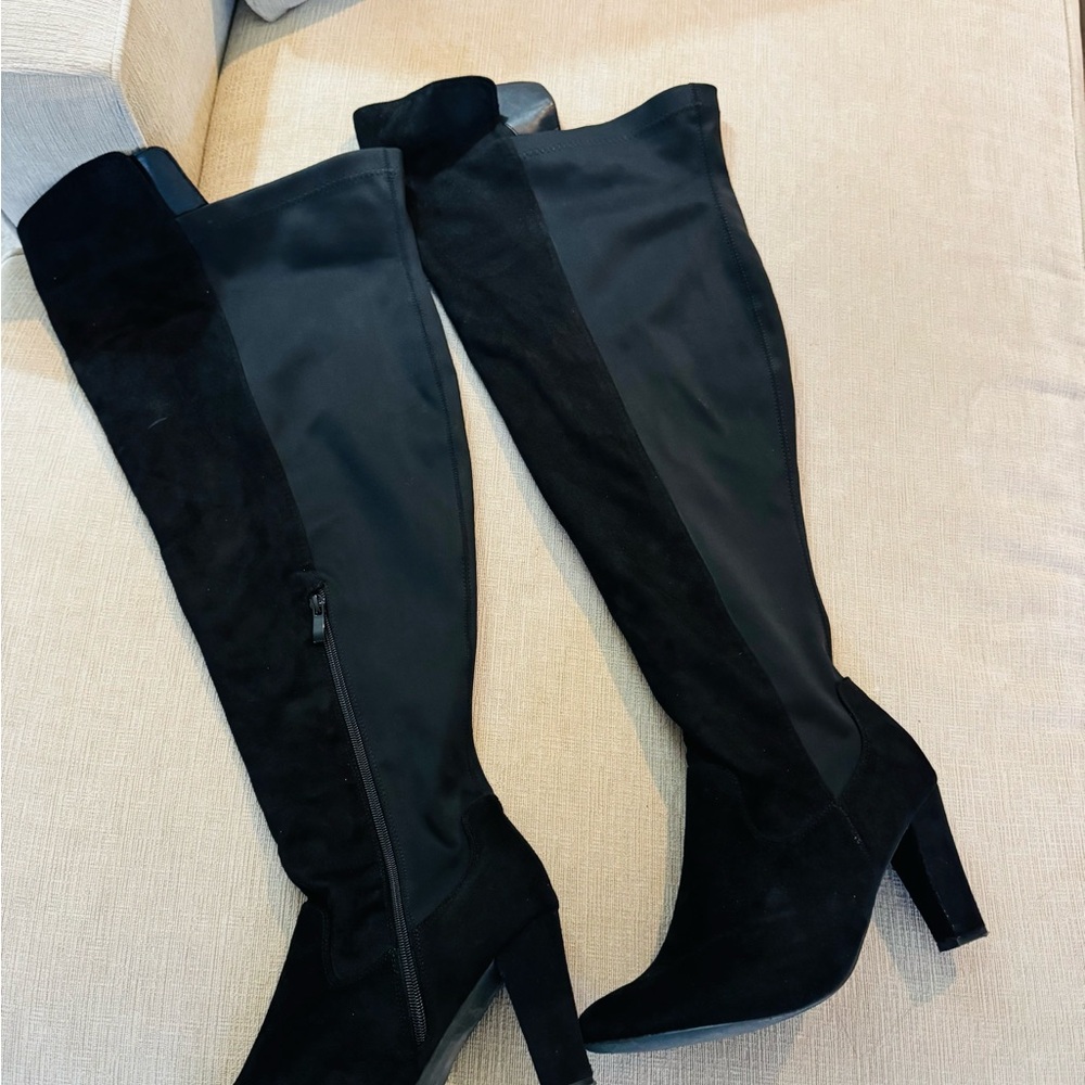 Torrid Black Over-the-Knee Boots